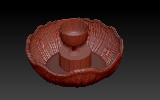 3D model of Spherical Container
