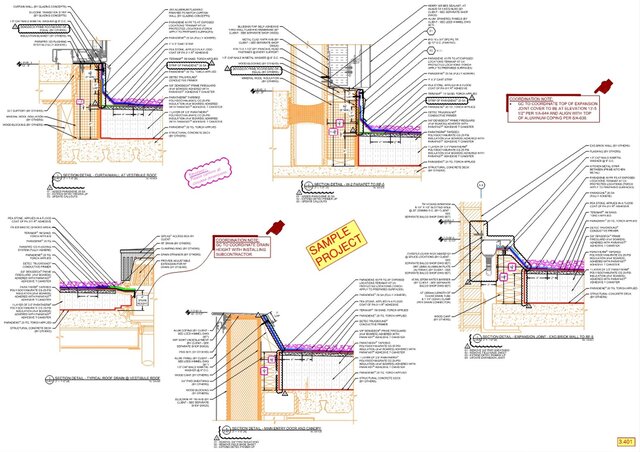 3D model of Roofing Shop Drawings