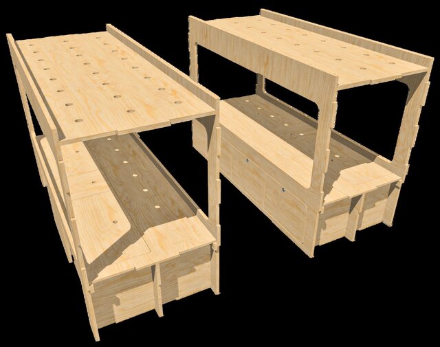 Camper Trailer Conversion — Furniture & Interior Engineering – image 3 of 7