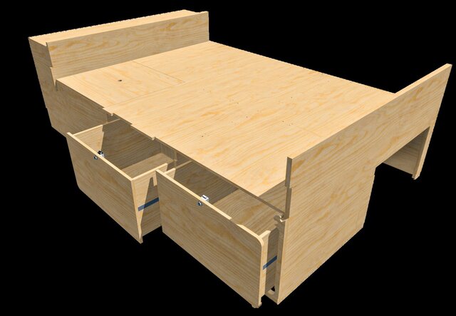 Camper Trailer Conversion — Furniture & Interior Engineering – image 5 of 7