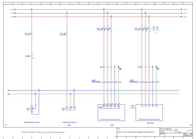 Pump Station MCC Panel with VFD Drives – image 6 of 12