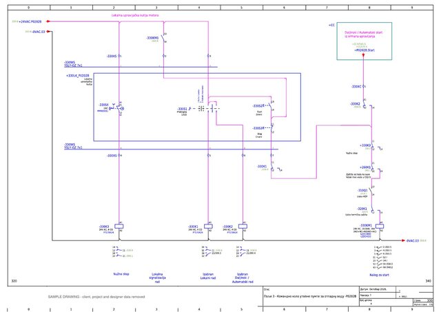 Pump Station MCC Panel with VFD Drives – image 9 of 12