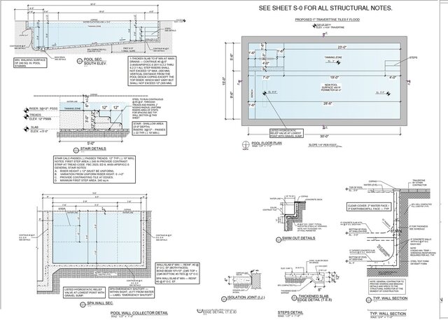 Residential Swimming Pool Permit Drawing Package – Miami Dade, Florida