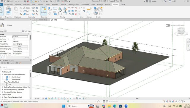 Single-story building
