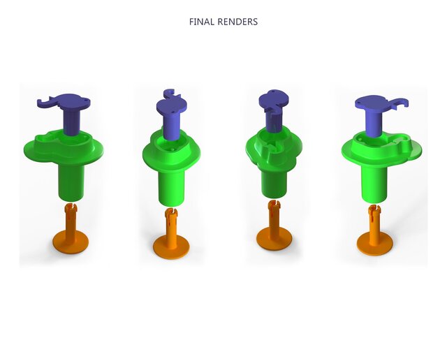 3D-printable 3-piece elephant-shaped clay cutter – image 3 of 6