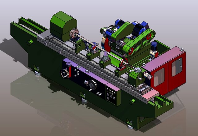 RC-450 Cylindrical Grinder Design – image 8 of 12