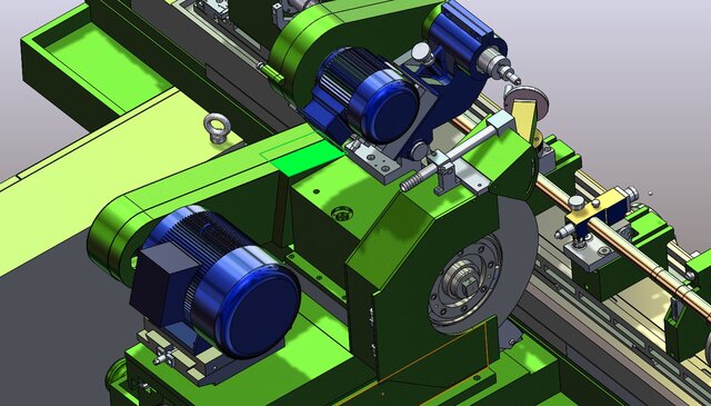 RC-450 Cylindrical Grinder Design – image 10 of 12