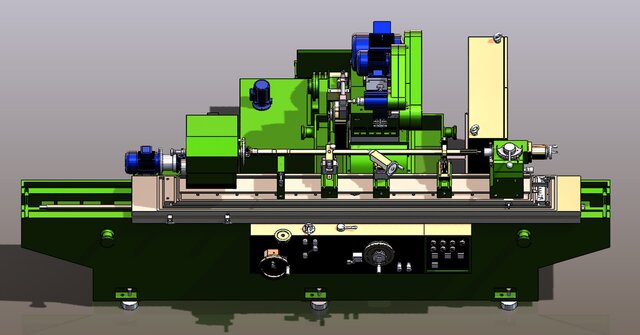 RC-450 Cylindrical Grinder Design – image 2 of 12