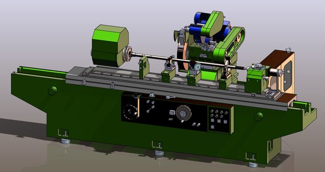 RC-450 Cylindrical Grinder Design – image 7 of 12