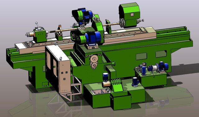 RC-450 Cylindrical Grinder Design – image 6 of 12