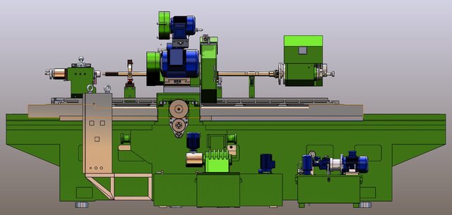 RC-450 Cylindrical Grinder Design – image 5 of 12