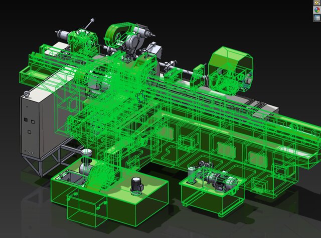 RC-450 Cylindrical Grinder Design – image 9 of 12