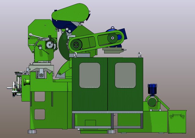 RC-450 Cylindrical Grinder Design – image 4 of 12