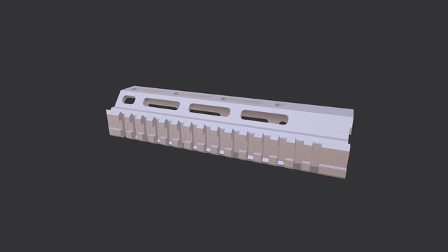 MLOK M4 Handguard Set for the Local Brand of Airsoft Spring