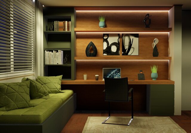 3D model of Small Space Solutions (resolviendo en pequeños espacios) RENDER