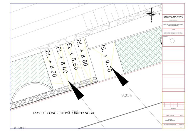 3D model of Water Infrastructure & Landscape Architectural Drafting