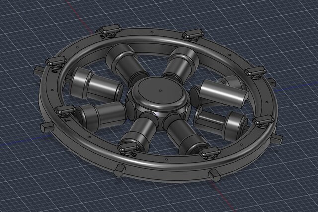 axial electromagnetic string oscillator