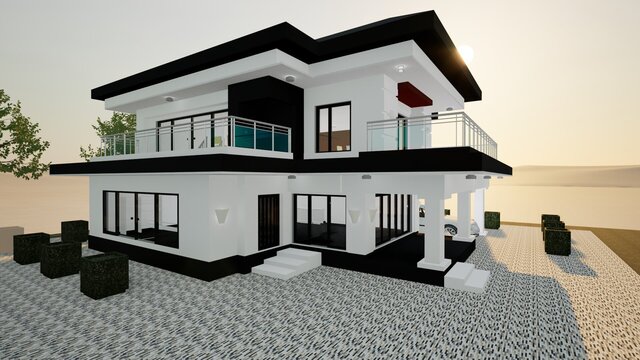 Modern Residential Villa – Revit & AutoCAD – image 4 of 4