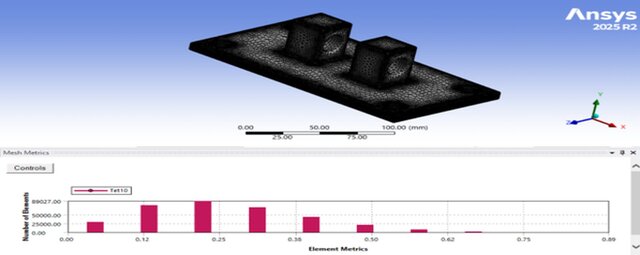 3D model of GE Jet Engine Bracket – Topology Optimization (GrabCAD Challenge)