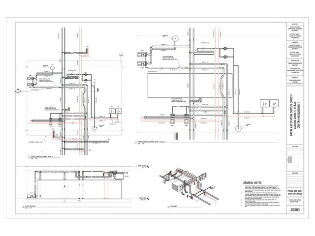 3D model of MEP Coordination Drawings | Revit BIM Documentation