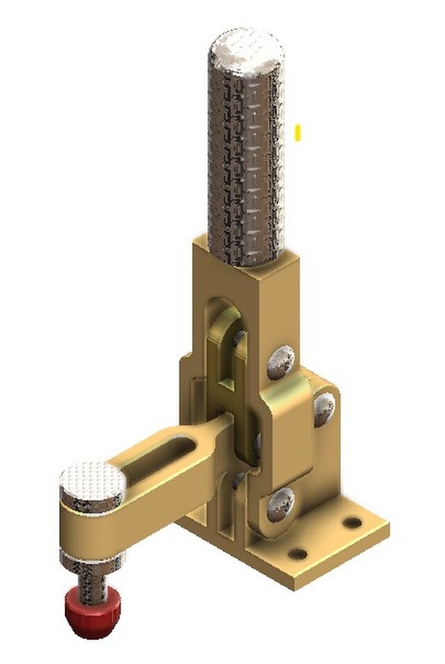 3D model of PH004 – Precision Toggle Clamp Mechanism