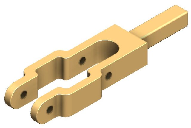 3D model of PH004 – Precision Toggle Clamp Mechanism