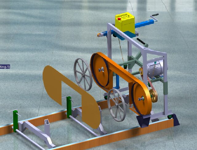 Horizontal band saw – image 1 of 1