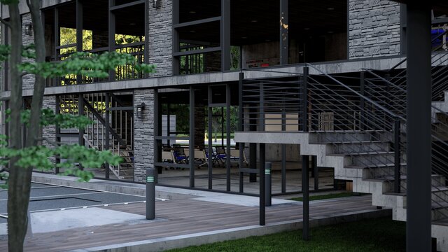 3D model of Training Facility