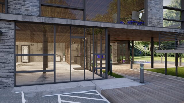 3D model of Training Facility