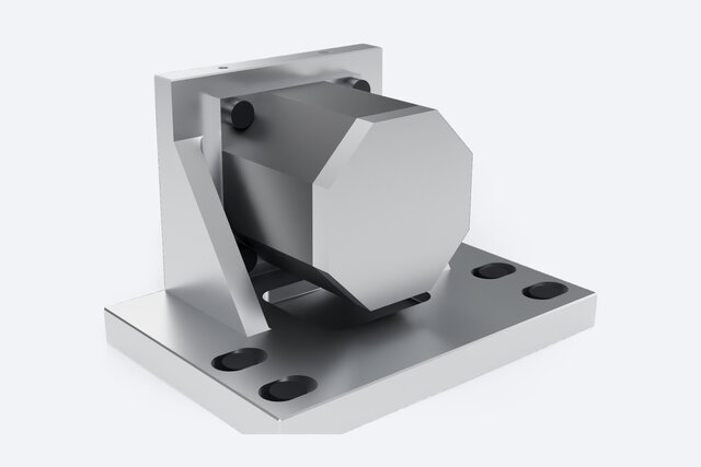 CNC Machined NEMA 23 Motor Mount | 6061 Aluminium, 3-Axis, Design for Machining – image 6 of 7