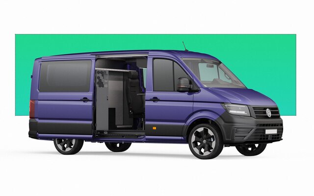3D model of VW Crafter L3H2 based mobile Dyno Lab