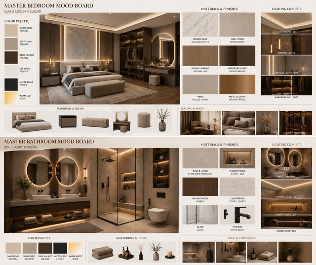3D model of master-bedroom