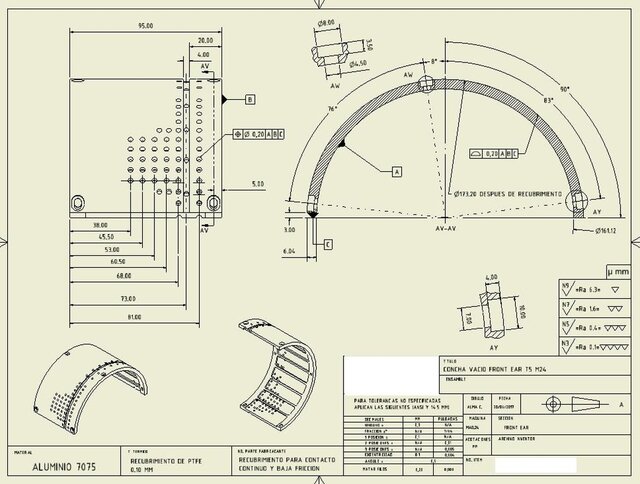 3D model of Vacuum Shell | Reverse Engineering & Technical Drawing