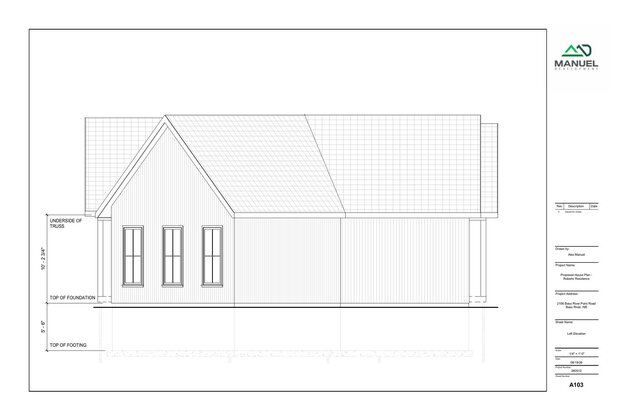 Roberts Residence — Full Construction Drawing Set – image 3 of 14