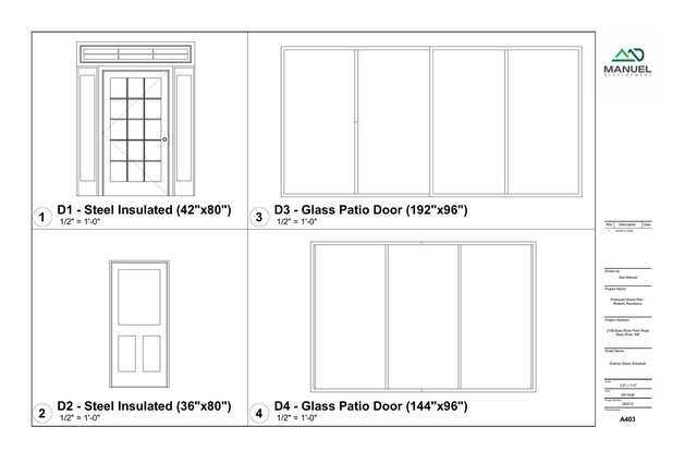 Roberts Residence — Full Construction Drawing Set – image 13 of 14