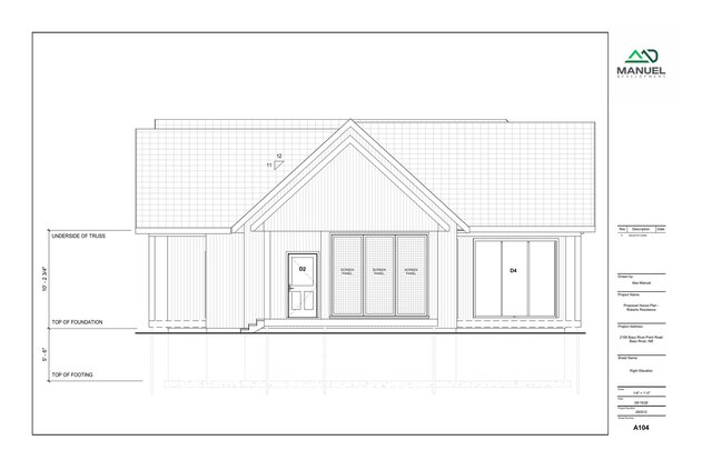 Roberts Residence — Full Construction Drawing Set – image 5 of 14