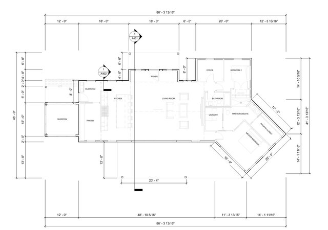 Roberts Residence — Full Construction Drawing Set – image 8 of 14