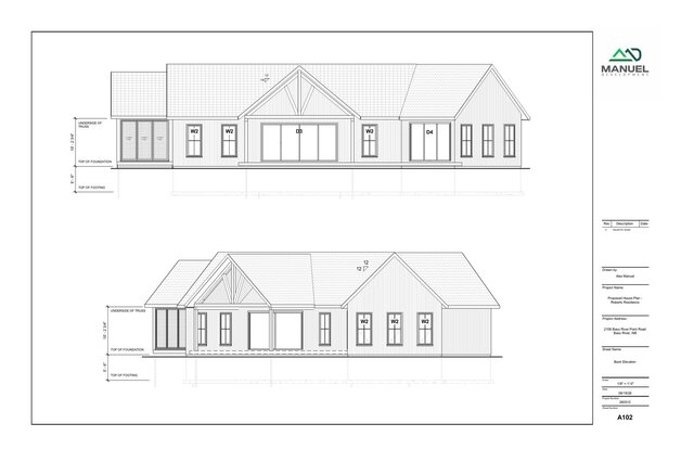 Roberts Residence — Full Construction Drawing Set – image 2 of 14
