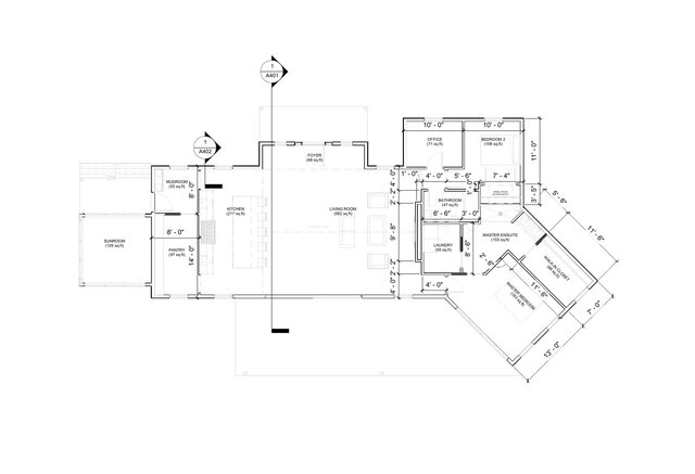 Roberts Residence — Full Construction Drawing Set – image 7 of 14