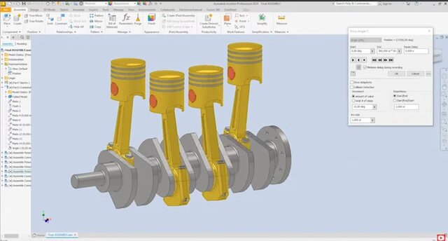 3D model of CAD solidworks