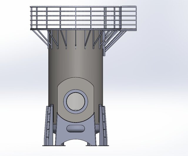 3D model of diver-training-tank