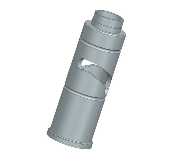 3D model of Reverse Engineering — Cam-Follower Mechanism (STL to STEP)