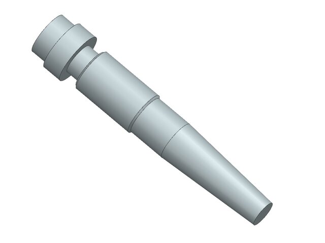 3D model of Reverse Engineering — Cam-Follower Mechanism (STL to STEP)