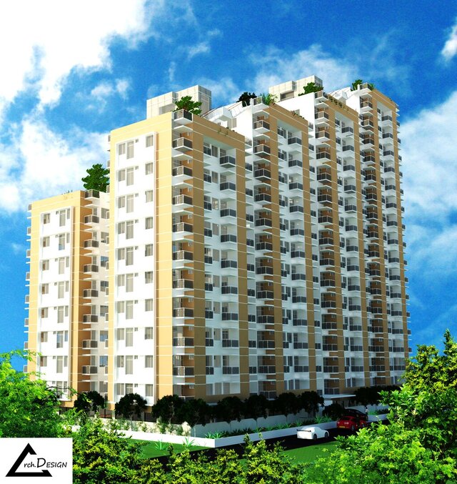 Design of a 160 unit Apartment Complex in Chandrima Uddyan, Dhaka. – image 10 of 19
