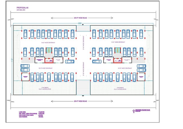 Design of a 160 unit Apartment Complex in Chandrima Uddyan, Dhaka. – image 2 of 19