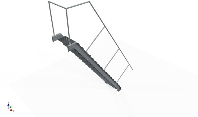 Industrial stairs – image 2 of 3