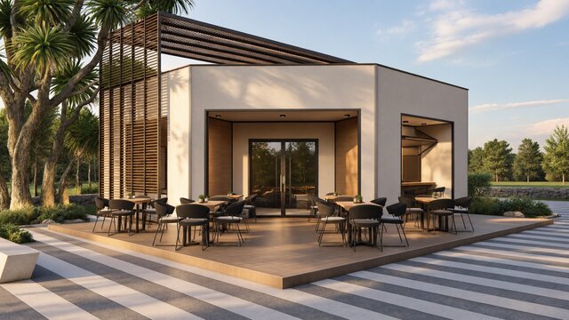 3D model of Multi-Purpose Architectural Portfolio: Exterior/Interior, Clinic, Kitchen, Cafe & Bathroom Renders
