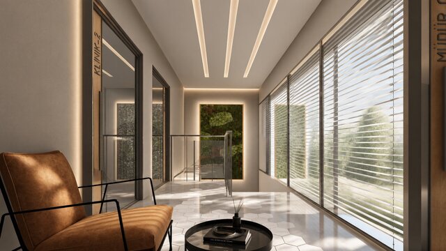3D model of Multi-Purpose Architectural Portfolio: Exterior/Interior, Clinic, Kitchen, Cafe & Bathroom Renders