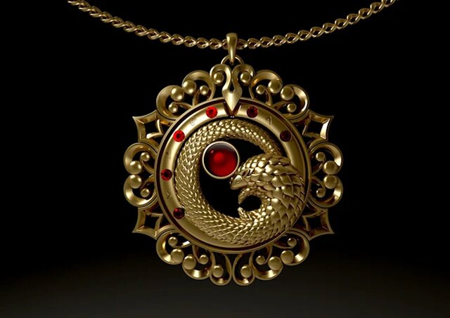 3D Jewelry CAD Design | Custom Pendant Modeling for 3D Printing & Manufacturing