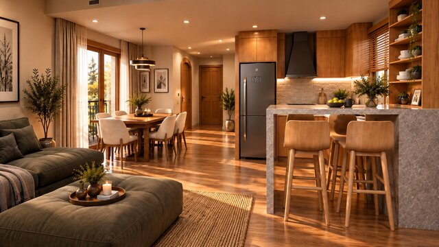 Contemporary Residence | Interior Styling & Visualization – image 4 of 4